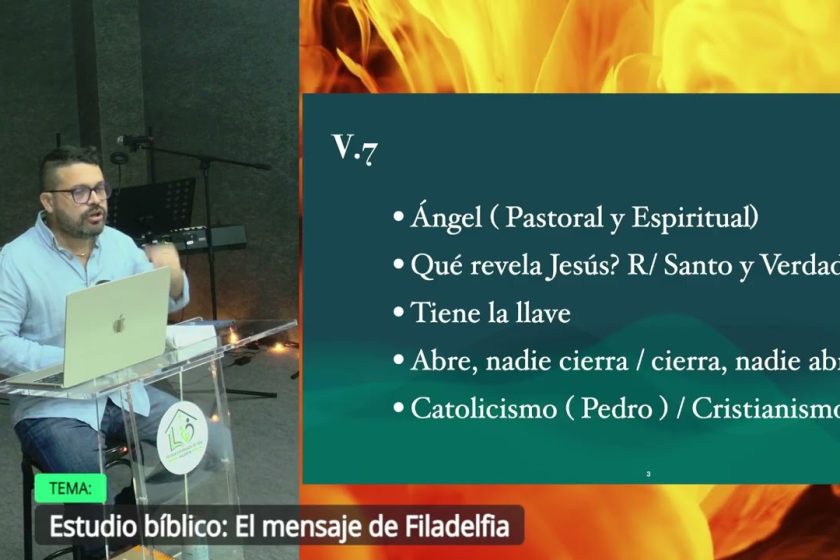 Grabación – Tema > Estudio bíblico: El mensaje de Filadelfia # Pr. Ahmed Jiménez # 05/11/2025