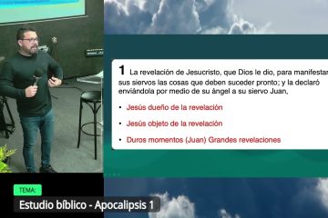 Grabación – Tema >Estudio bíblico – Apocalipsis 1# Pr. Ahmed Jiménez # 14/01/2026