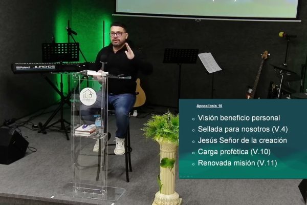 Grabación – Tema >Estudio de Apocalipsis 10 al 12 # Pr. Ahmed Jiménez # 11/02/2026