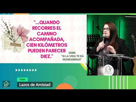 Grabación – Tema >Reunión de mujeres # Lazos de Amistad # Pra. Michele Kvasne # 28/02/2026