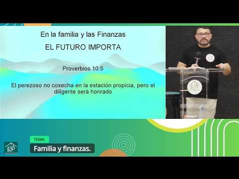 Grabación – Tema >Familia y finanzas# Pr. Ahmed Jiménez.# 25/03/2026