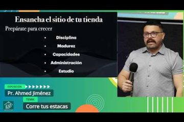 Grabación – Tema > Corre tus estacas # Pr. Ahmed Jiménez # 10/05/2026