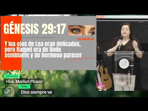 Grabación – Tema > Dios siempre ve # Hna. Marisol Picazo #