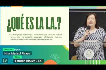 Grabación – Tema > Estudio Bíblico – I.A. # Hna. Marisol Picazo # 13/05/2026