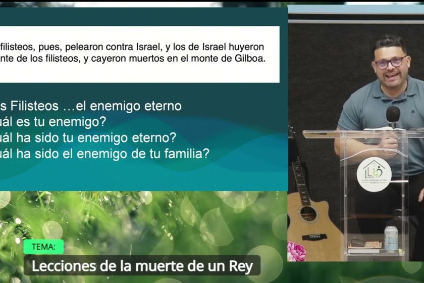 Grabación – Tema >Lecciones de la muerte de un Rey # Pr. Ahmed Jiménez # 03/06/2026