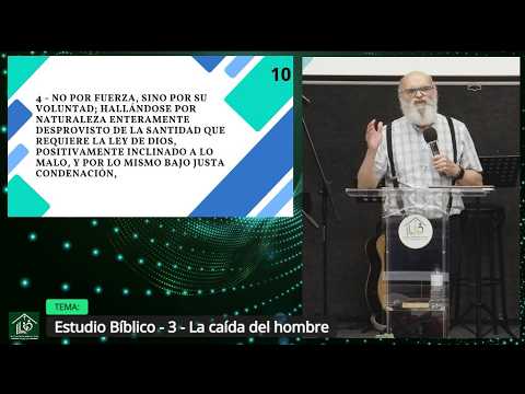 Grabación – Tema >Estudio Bíblico – 3 – La caída del hombre #Hno. Davi Blumenthal #08/07/2026