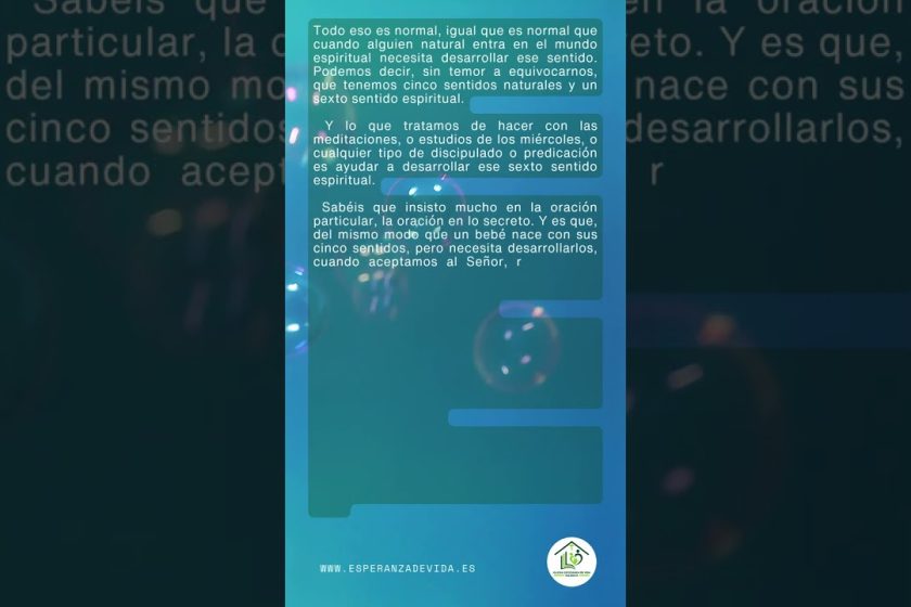 MEDITACIÓN 25082026 – Canal Esperanza de Vida