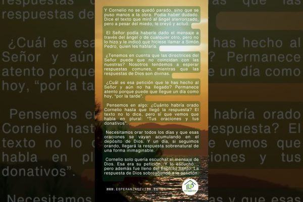 MEDITACIÓN 27082026 – Canal Esperanza de Vida