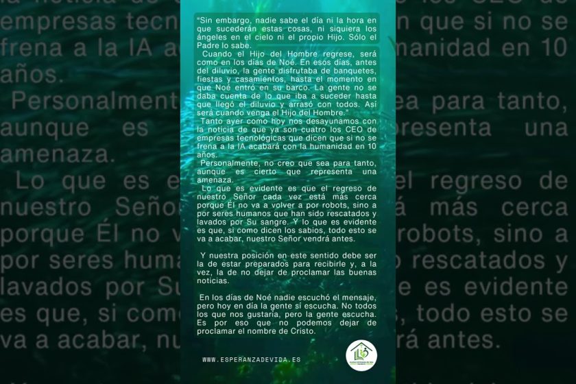 MEDITACIÓN 16092026 – Canal Esperanza de Vida
